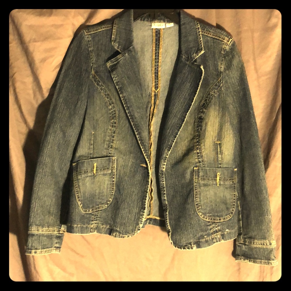 Blue jean jacket